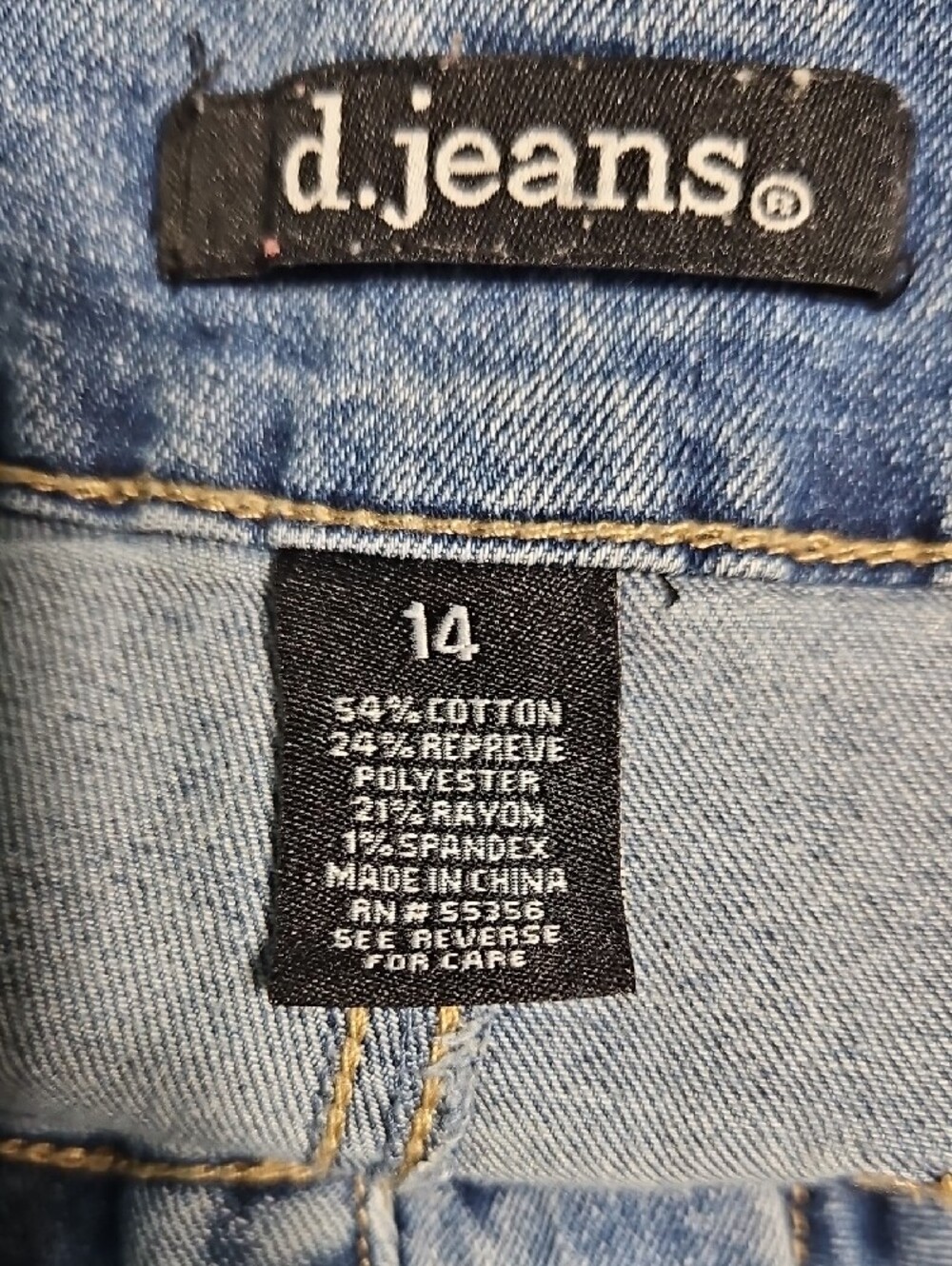 d. jeans Blue Wide-Leg Women's Jeans - Picture 8 of 9